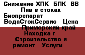 Снижение ХПК, БПК, ВВ, Пав в стоках. Биопрепарат Bacti Bio 9800. ВодаСтокСервис › Цена ­ 100 - Приморский край, Находка г. Строительство и ремонт » Услуги   